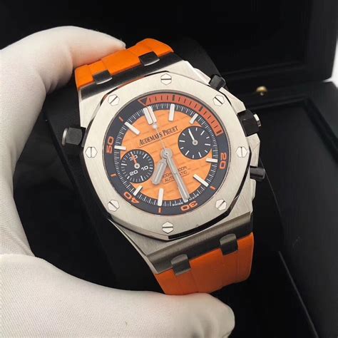 audemars piguet orange strap|Audemars Piguet cufflinks.